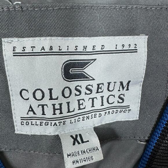 Colosseum Athletics Kentucky Wildcats Pullover Mens XL Windbreaker Grey Vintage - Picture 8 of 8